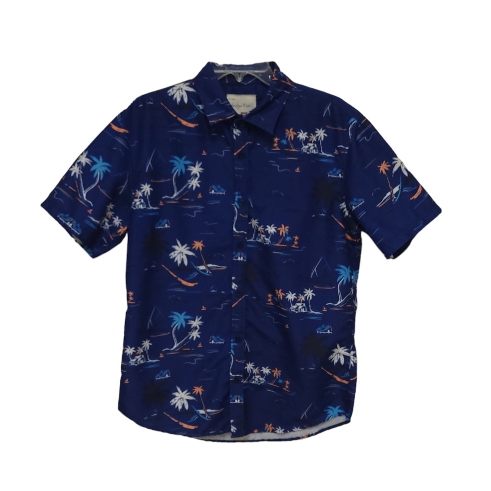 Sovereign Code men's Hawaiian short sleeve button down shirt Size Medium